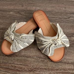 Dolce Vita Bow Summer Slippers 7.5